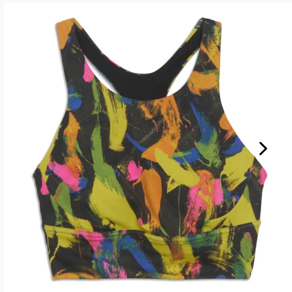 Lululemon Wunder Train Long Line Sports Bra Size 4